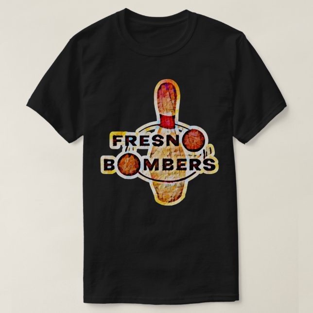 T-shirt Fresno Bombers Bowling (Design devant)