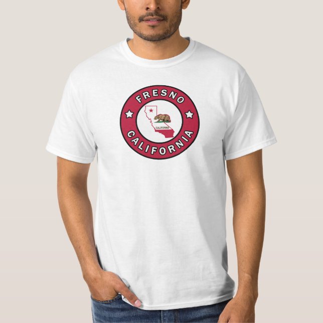 T-shirt Fresno Californie (Devant)