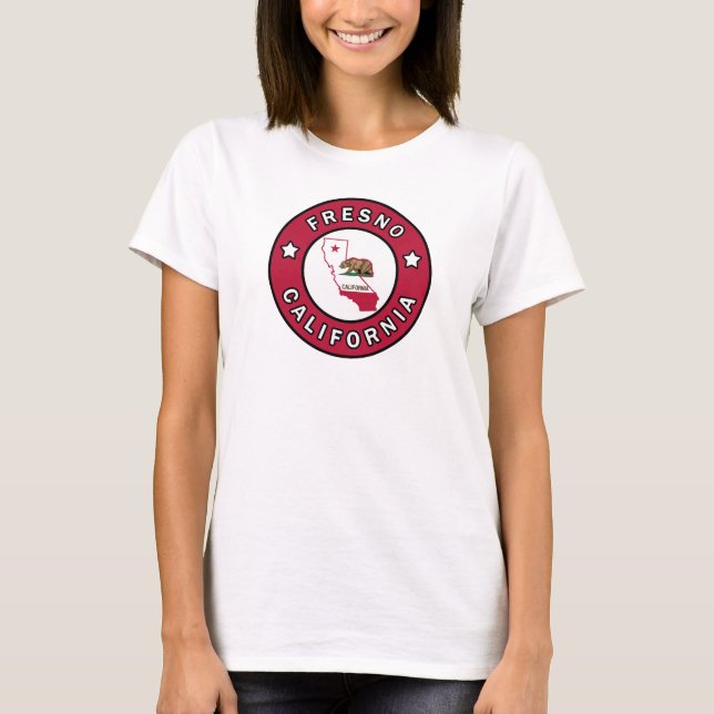 T-shirt Fresno Californie (Devant)