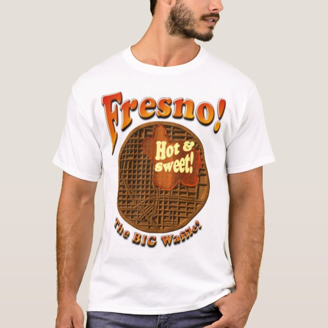T-shirt Fresno ! La grande gaufre ! (Devant)