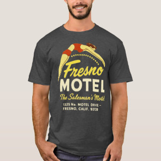 T-shirt Fresno Motel Fresno, CA Retro Funny les années 50
