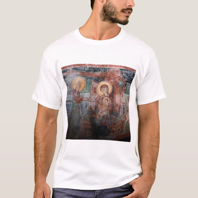 T-shirt Fresques de l'église serbe du XIVe siècle, 2 (Devant)