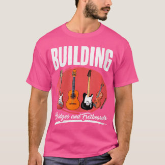 T-shirt Fretboard de construction - Guitariste Fixation de
