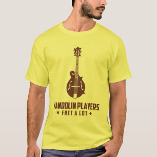 T-shirt Frette de joueurs de mandoline beaucoup