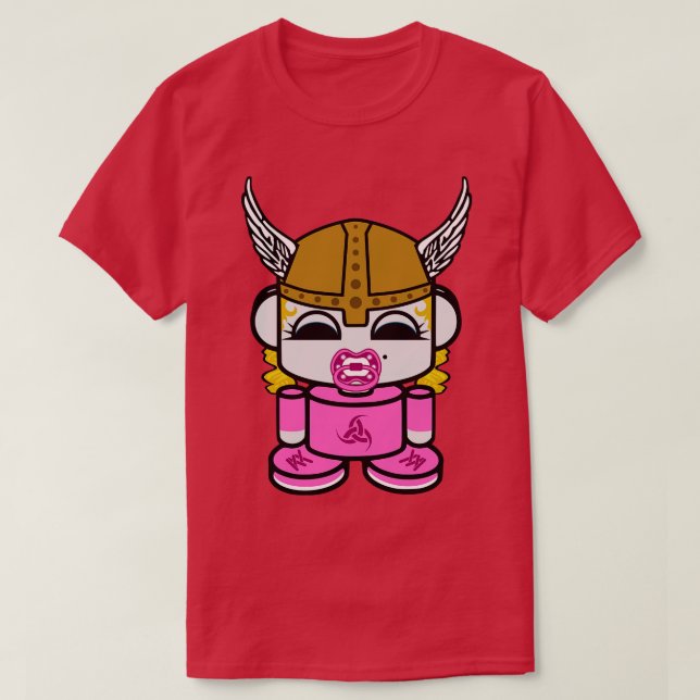 T-shirt Freya OBABYBOT Robot jouet (Design devant)