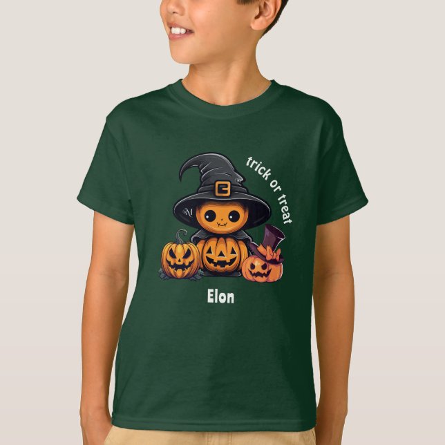 T-Shirt : Friandise d'HALLOWEEN (Devant)