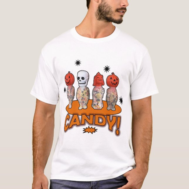 T-SHIRT FRIANDISES D'HALLOWEEN (Devant)