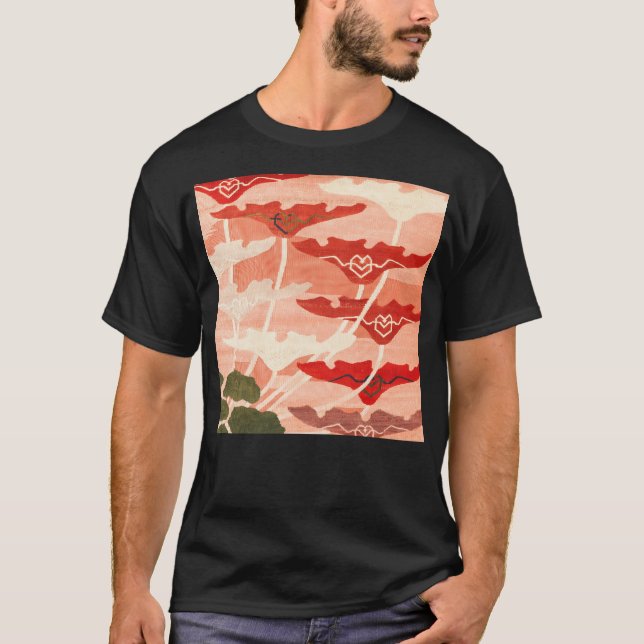 T-shirt Frida Hansen Pink Art Nouveau Textile (Devant)