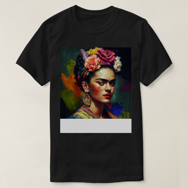 T-shirt Frida Kahlo 8 (Design devant)