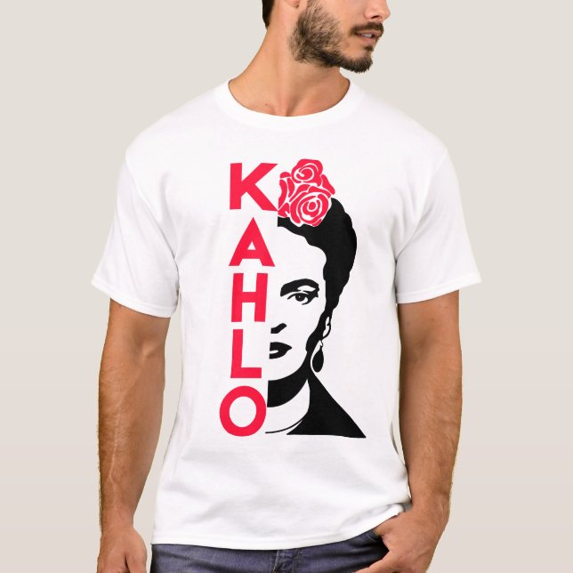 T-shirt Frida Kahlo Artiste Mexicaine Chemise Mexicaine (Devant)