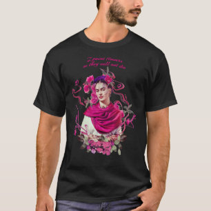 T-shirt FRIDA KAHLO Mexicaine Portrait féministe peinture