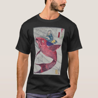 T-shirt Frida Kahlo Nuit étoilée rose rouge