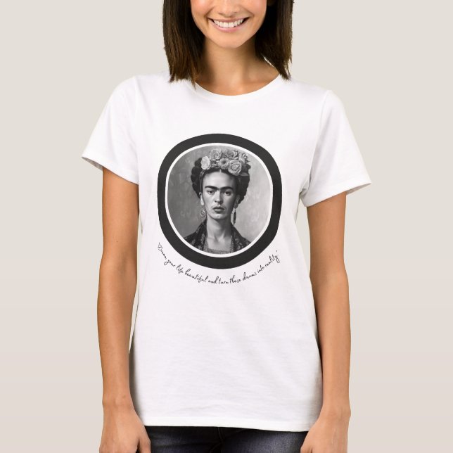 T-shirt Frida Kahlo, T-shirt Frida Kahlo, Frida (Devant)