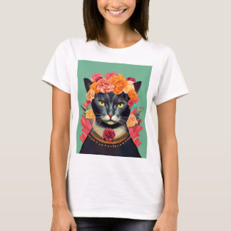 T-shirt Frida le chat