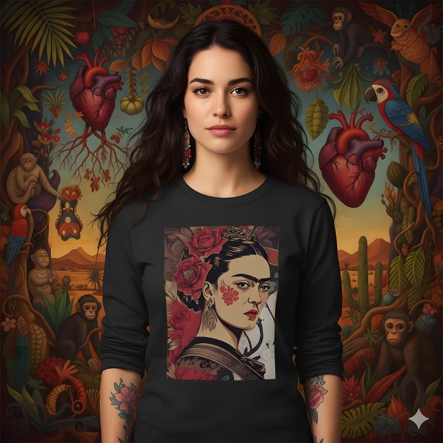 T-shirt Frida Reloaded - InkPunk Rebel Art Tee (Créateur téléchargé)