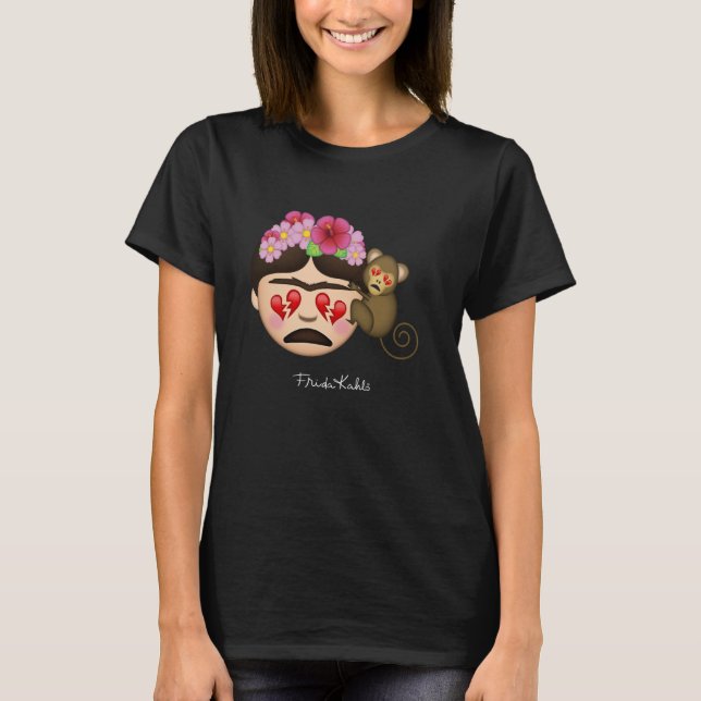 T-shirt FridaMoji. (Devant)