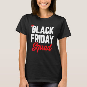 T-shirt Friday Shopping Crew Christmas Lights Black Shoppi