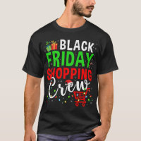 Friday Shopping Crew Christmas Lights Black Shoppi
