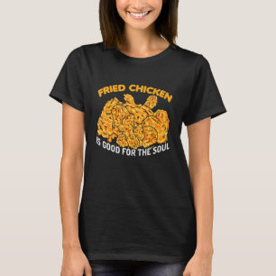 T-shirt Fried Chicken Happiness Foodaholic Lifestyle Alime