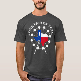 T-shirt Fried Corndog State Fair of Texas Ferris Wheel