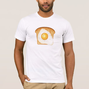 T-shirt Fried egg on toast