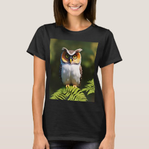 T-shirt "Frieda the Screech Owl : A Nocturnal Beauty"