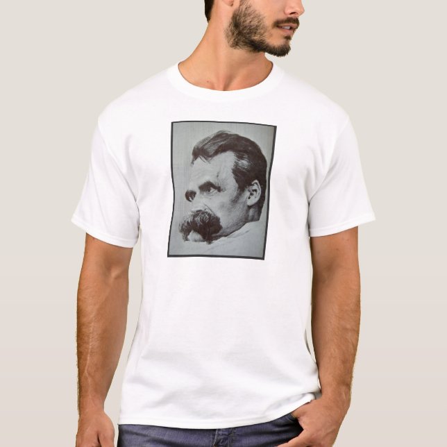 T-shirt Friedrich Nietzsche (Devant)