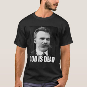 T-shirt Friedrich Nietzsche Dieu est mort Philosophie