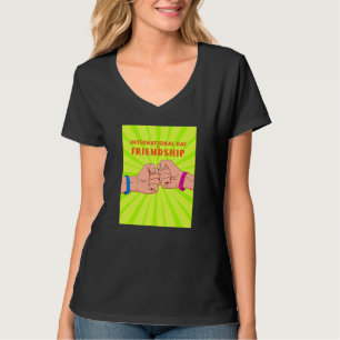 T-shirt Friend Gift Journée Internationale De L'Amitié Pre