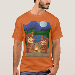 T-shirt Friendly Brown Bear