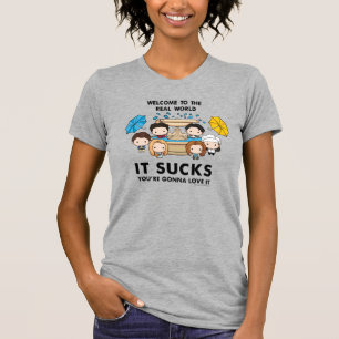T-shirt FRIENDS™ Bienvenue dans le monde réel Chibi