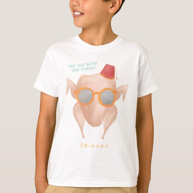 T-shirt FRIENDS™ | Celui avec la dinde (Devant)