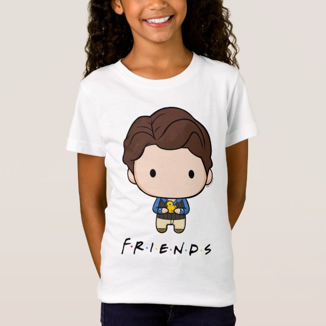 T-Shirt FRIENDS™ | Chandler Chibi (Devant)