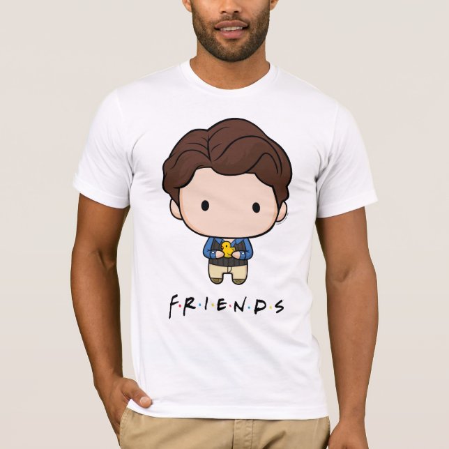 T-shirt FRIENDS™ | Chandler Chibi (Devant)