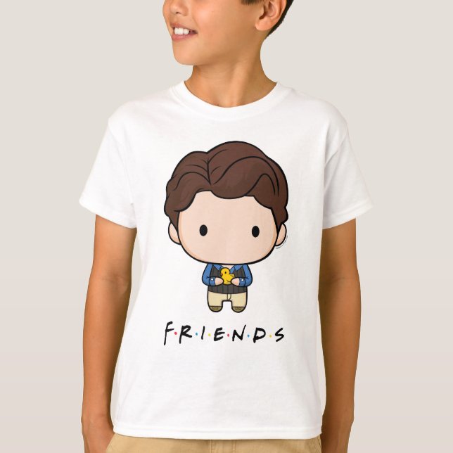 T-shirt FRIENDS™ | Chandler Chibi (Devant)