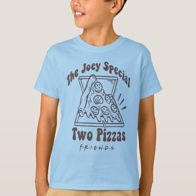 T-shirt FRIENDS™ | Citation Pizza Joey (Devant)