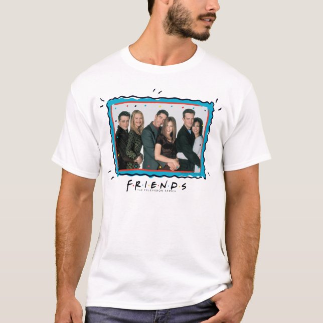 T-shirt FRIENDS™ | Couples s'enlaçant (Devant)
