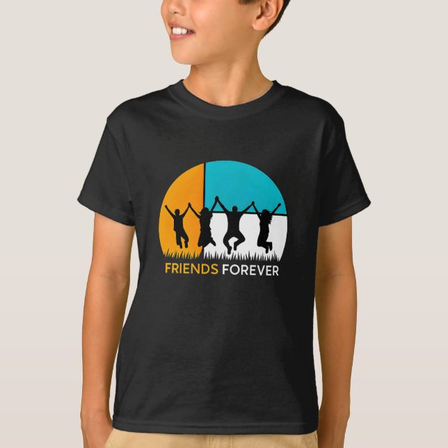 T-shirt Friends Forever Tee - Des obligations indestructib (Devant)