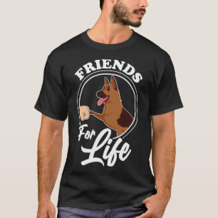 T-shirt Friends Life Doberman Chien Chien Chiens Chiens Na