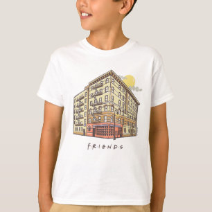 T-shirt FRIENDS™   L'immeuble de l'appartement de Monica