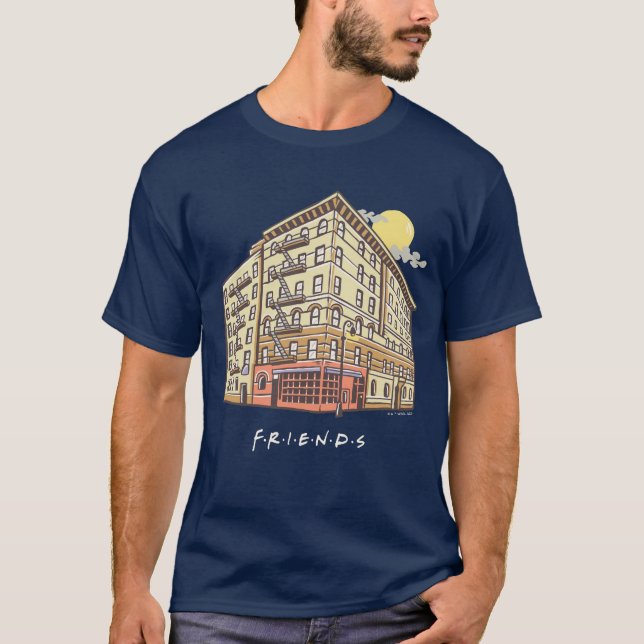 T-shirt FRIENDS™ | L'immeuble de Monica 2 (Devant)