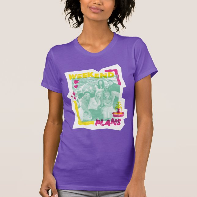 T-shirt FRIENDS™ | Plans pour le week-end (Devant)