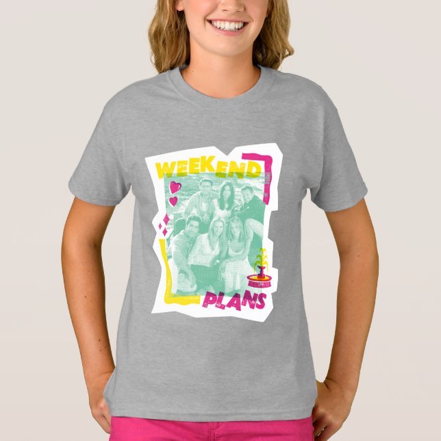 T-shirt FRIENDS™ | Plans pour le week-end (Devant)