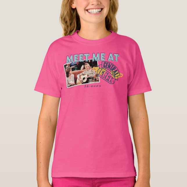T-shirt FRIENDS™ | Rencontrons-nous au Central Perk (Devant)