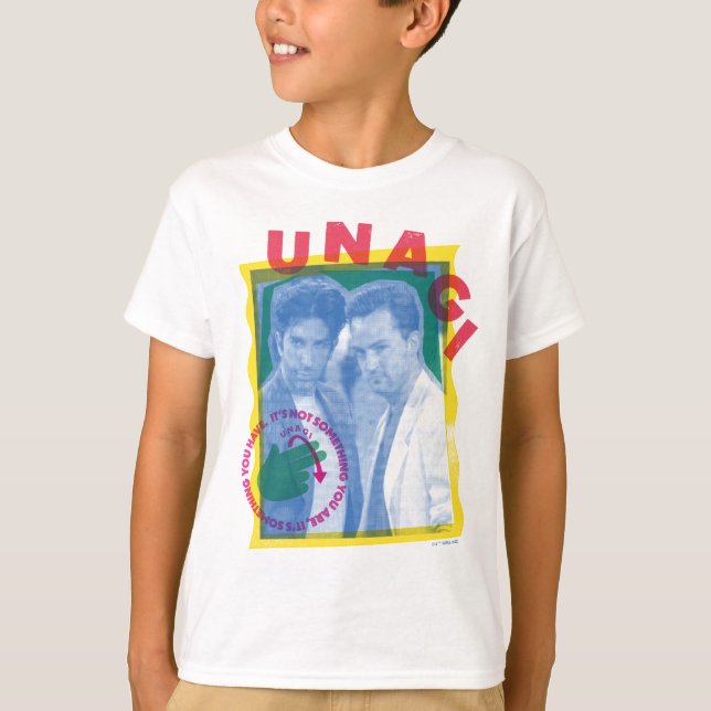 T-shirt FRIENDS™ | Ross & Chandler - Unagi (Devant)
