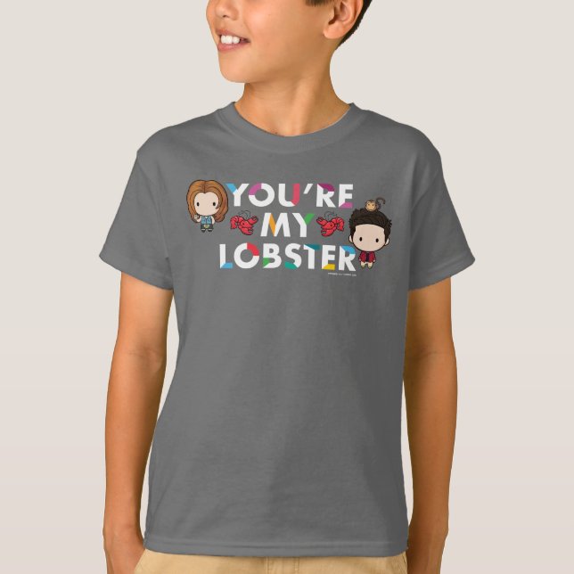 T-shirt FRIENDS™ | Ross & Rachel  Lobster Chibi (Devant)