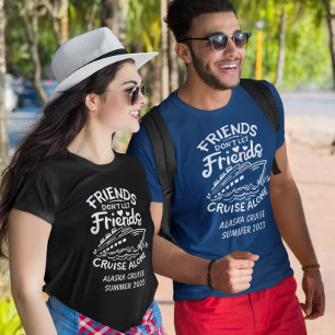 T-shirt Friends Trip Cruise Groupe personnalisé