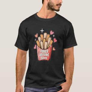 T-shirt Fries avant les garçons Femmes filles regarder Val