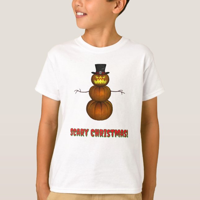 T-shirt Frighty le Pumpkinman (Devant)