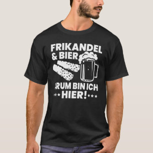 T-shirt Frikandel bière Holland Amsterdam